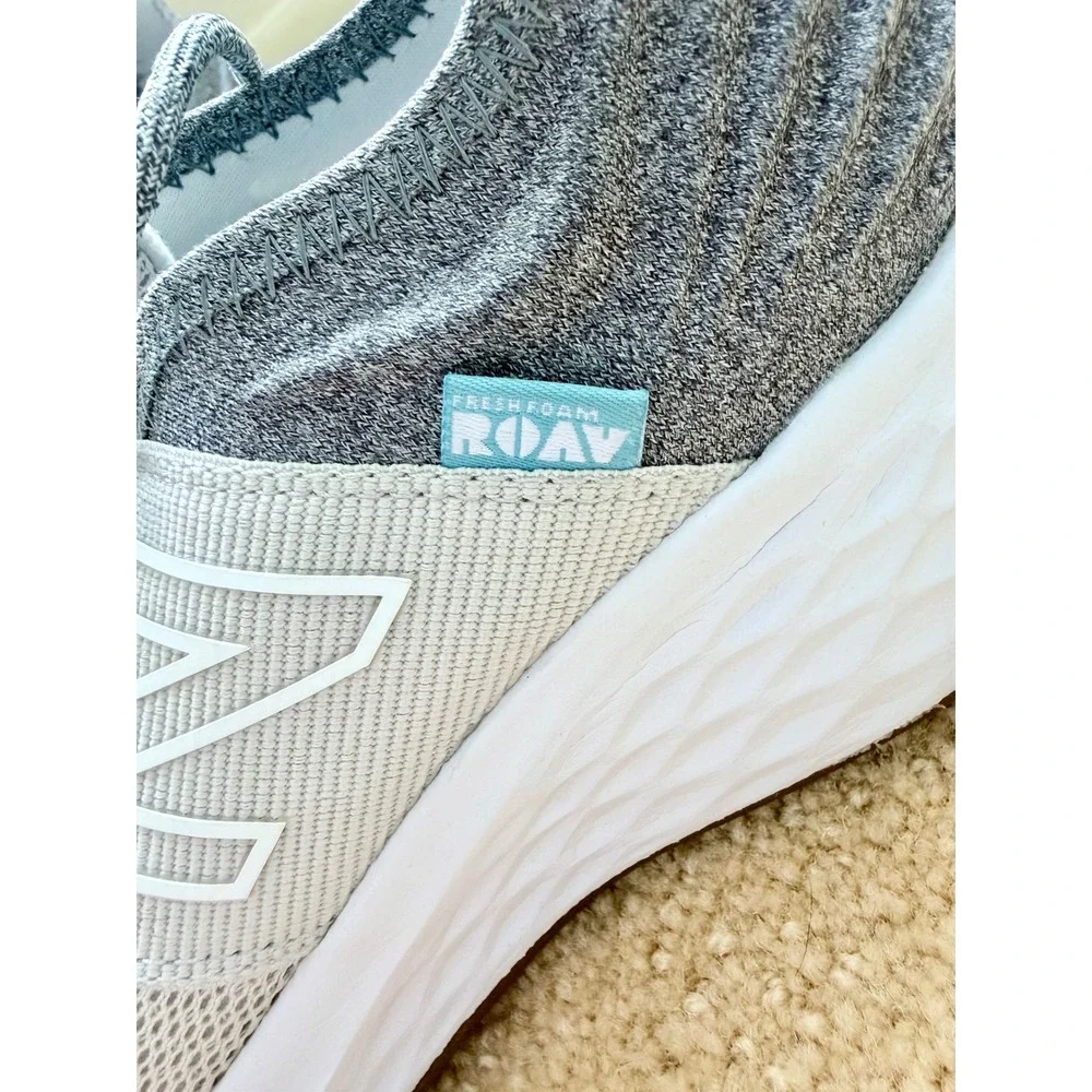 New Balance Fresh Foam Roav Women Running Shoes Grey WROAVTG Size 9